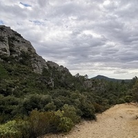 Photo de France - Le Cirque de Mourèze et le Lac du Salagou